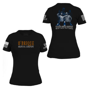 Womens O'Brique Brew Co Memorial Shirt