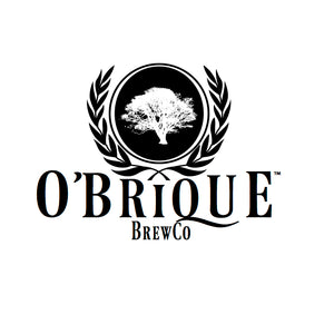 O'Brique Brewing company Leather Logo Hats